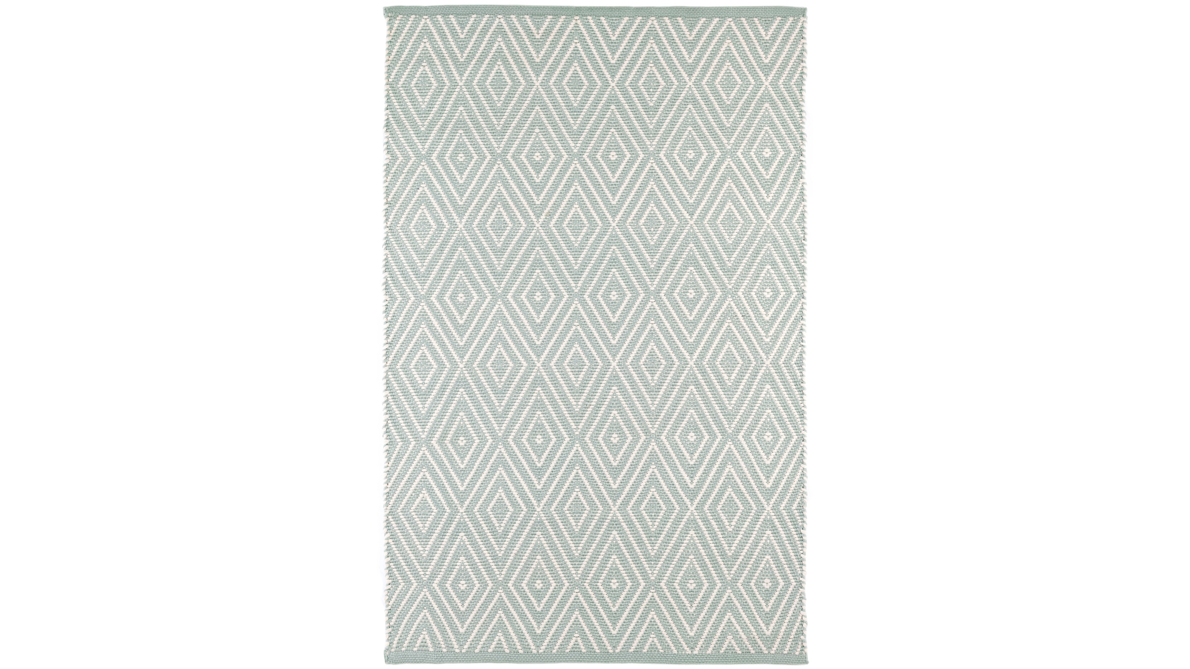Dash and Albert Rugs by Annie Selke Diamond Indoor/Outdoor RDB163 2'6''x12' Runner Area Rug