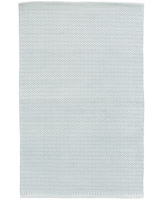 Herringbone Indoor/Outdoor DA392 2'6''x18' Runner Area Rug