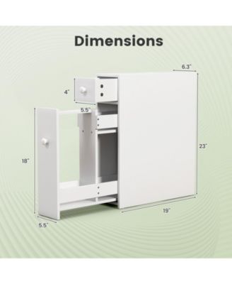 Bathroom Cabinet Space Saver Storage Organizer