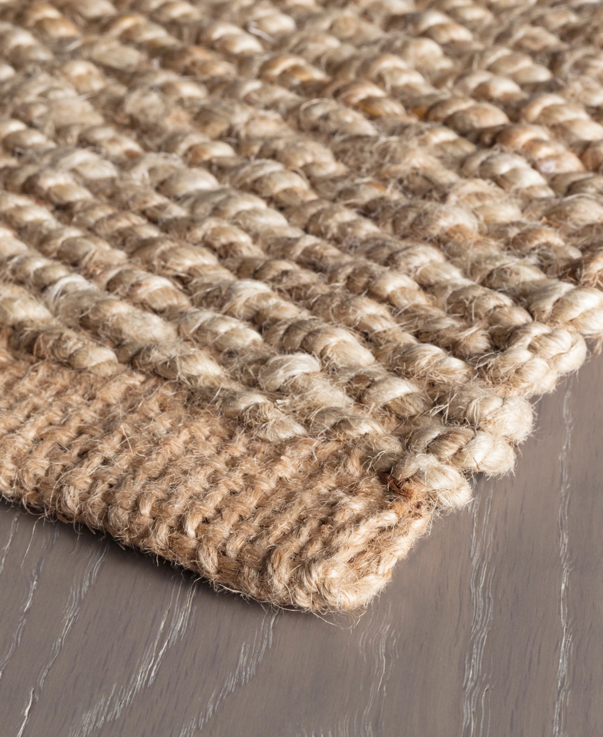 Dash And Albert Rugs By Annie Selke Jute Ticking Rda321 10'x14' Area Rug In Purple