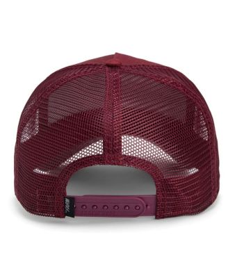Burgundy Himothy Adjustable Trucker Hat