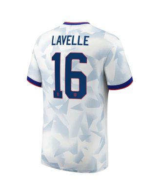 Men's Rose Lavelle White USWNT 2025 Home Replica Player Jersey