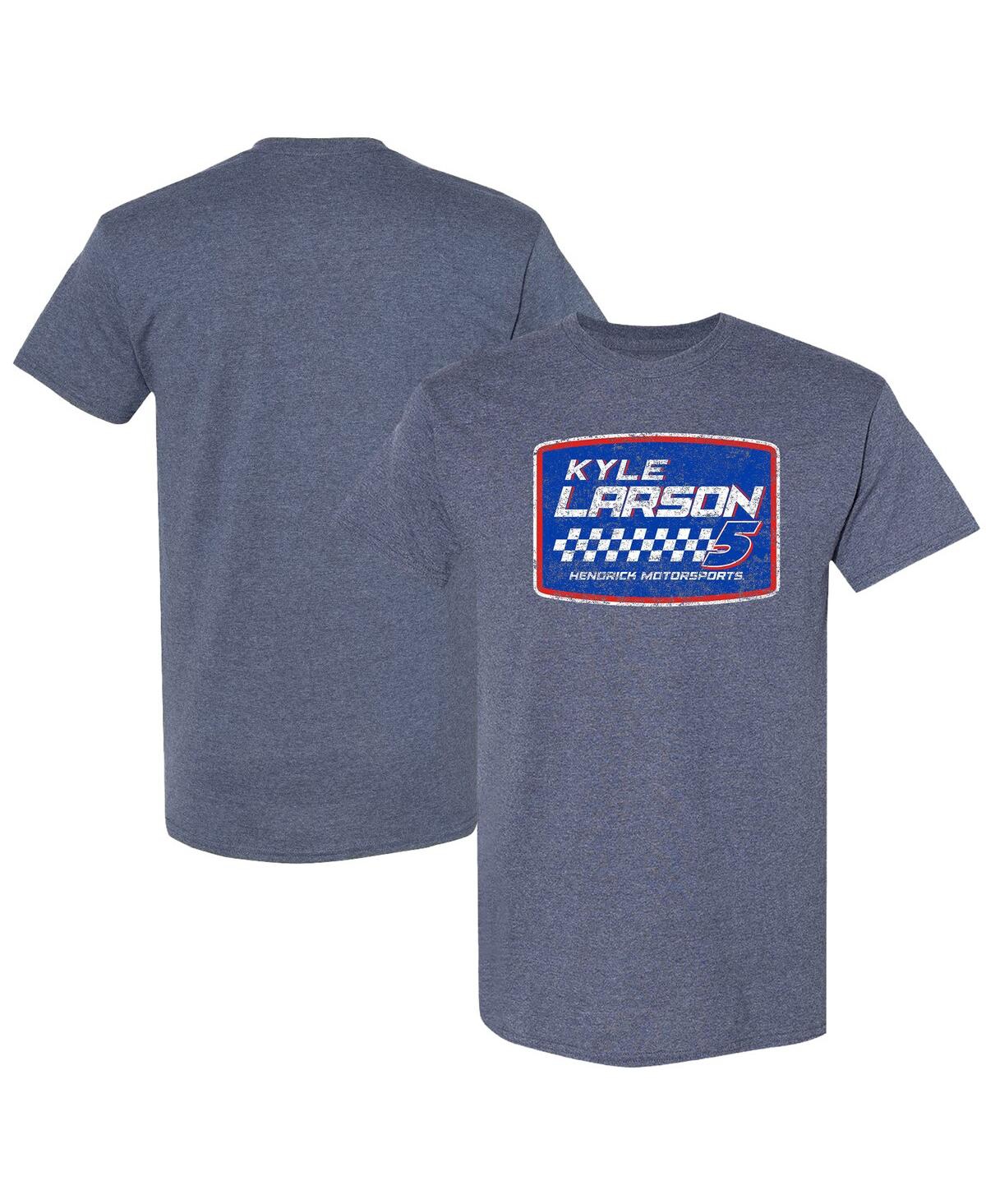 Men's Heather Navy Kyle Larson Vintage T-Shirt - Heather Navy