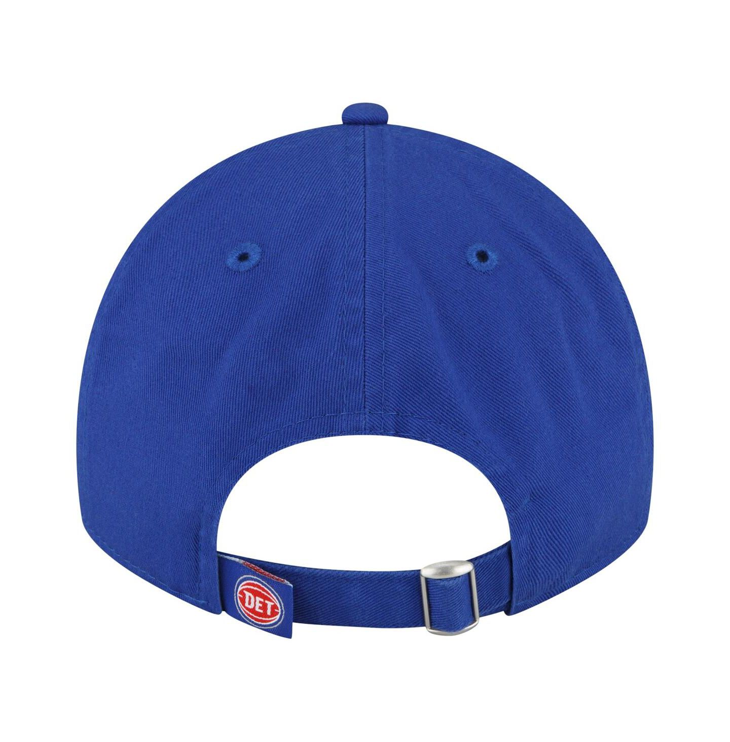 Мужская кепка New Era Royal Detroit Pistons Team 2.0 9TWENTY Adjustable Hat — фото 4