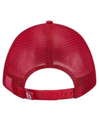 Men's&nbsp;Red St. Louis Cardinals Minimalist 9FORTY A-Frame Adjustable Hat