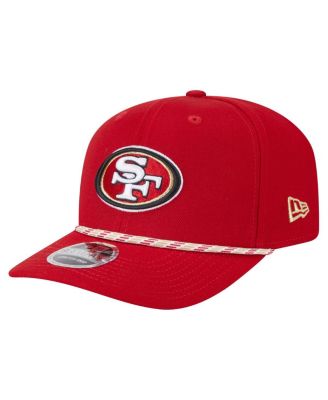 New Era - Men's Scarlet San Francisco 49ers Gameday Multi Rope 9SEVENTY Stretch-Snap Hat