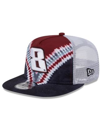 New Era - Men's Black Kyle Busch Golfer Tie-Dye Snapback Hat