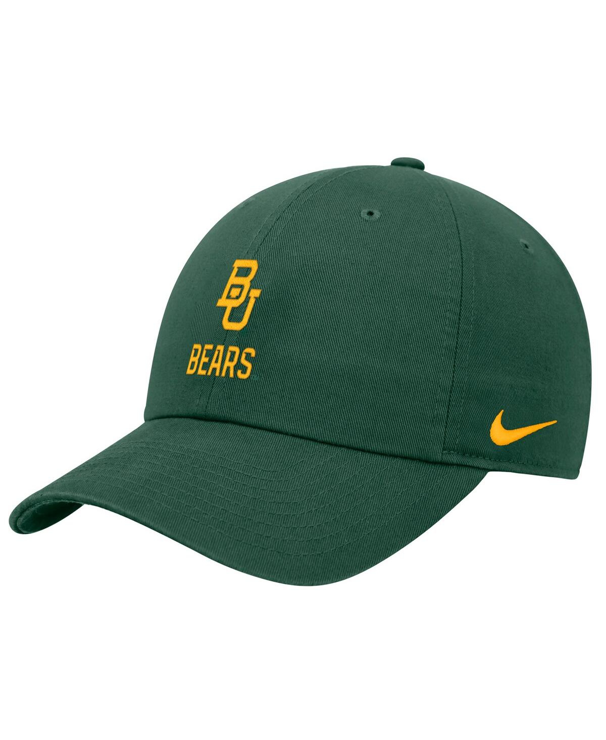Nike Men's Green Baylor Bears 2025 On-field Club Adjustable Hat