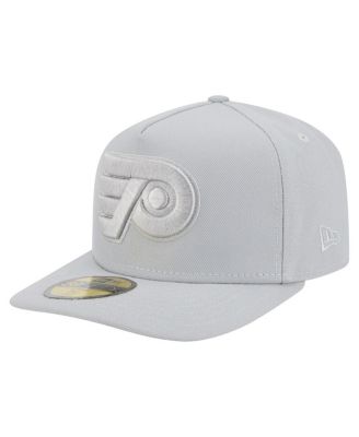 New Era - Men's Gray Philadelphia Flyers Color Pack A-Frame 59FIFTY Fitted Hat