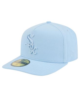 New Era - Men's Light Blue Chicago White Sox Color Pack A-Frame 59FIFTY Fitted Hat