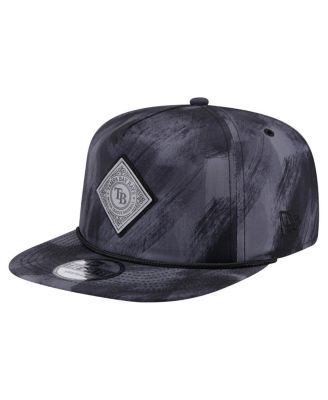 New Era - Men's Navy Tampa Bay Rays Printed Golfer Snapback Hat