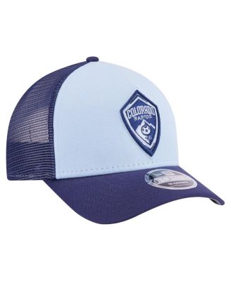 Men's Light Blue Colorado Rapids Color Pack 9FORTY A-Frame Adjustable Trucker Hat