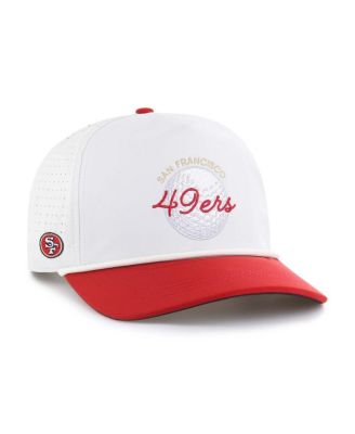 '47 Brand - Men's White/Scarlet San Francisco 49ers Gimmie Golf Hitch Rope Adjustable Hat