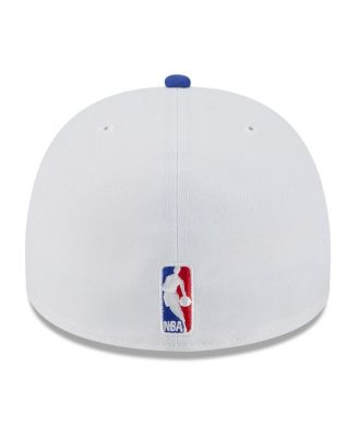 Men's White/Royal Golden State Warriors 2025 NBA Draft A-Frame 59FIFTY Fitted Hat