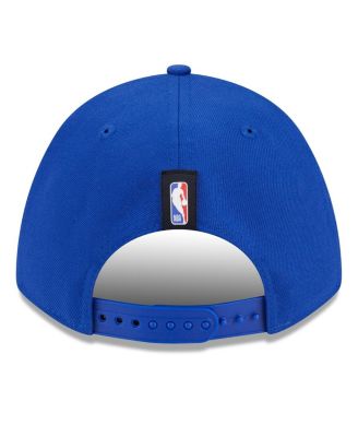 Men's Royal Golden State Warriors 2025 NBA Draft M-Crown A-Frame 9FORTY Adjustable Hat