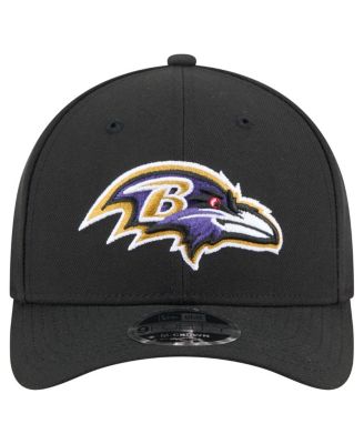 Men's Black Baltimore Ravens Team Collection 9FORTY M-Crown Adjustable Hat