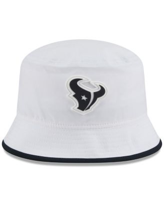 Men's White Houston Texans 2025 NFL Training Camp Stretch Bucket Hat