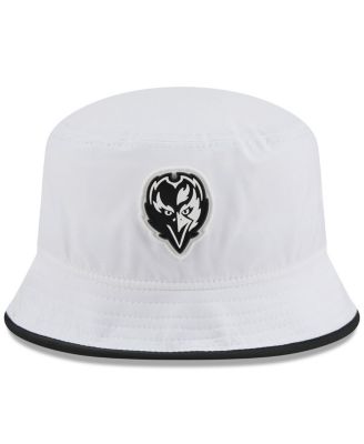 Men's White Baltimore Ravens 2025 NFL Training Camp Stretch Bucket Hat