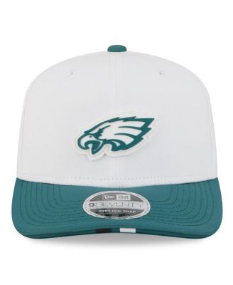 Men's White/Midnight Green Philadelphia Eagles 2025 NFL Training Camp 9SEVENTY Adjustable Hat