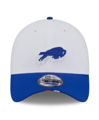 Men's White/Royal Buffalo Bills 2025 NFL Training Camp 39THIRTY Flex Hat