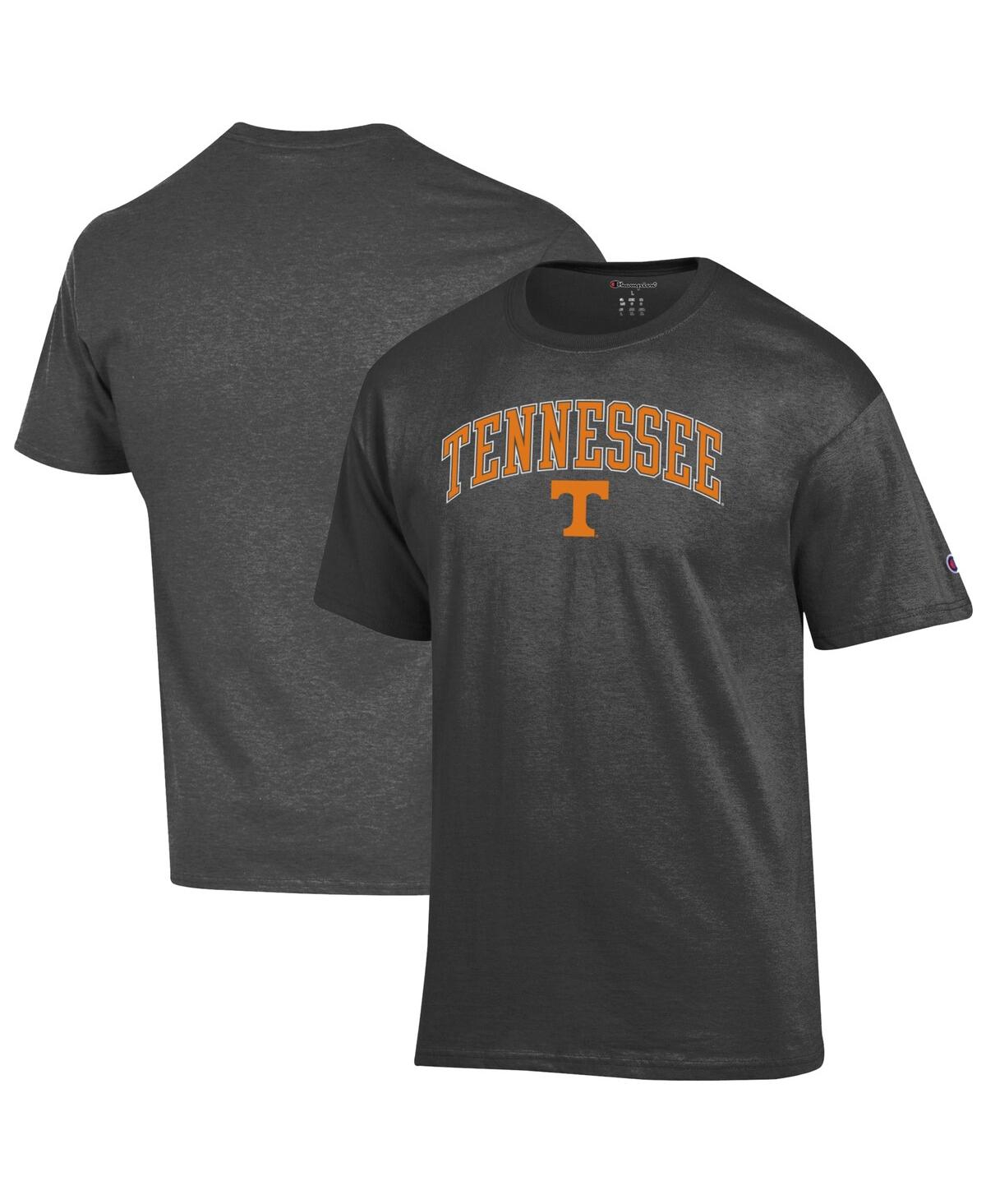 Men'sÂ Charcoal Tennessee Volunteers Arched Logo T-Shirt - Charcoal