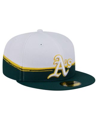 Men's Green/White Athletics Paint Stroke 59FIFTY&nbsp;Fitted Hat
