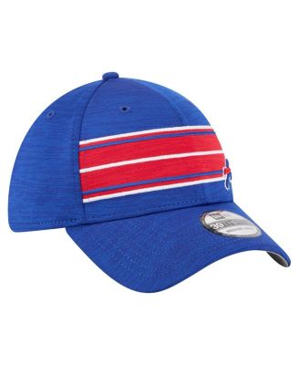 Men's Royal Buffalo Bills Stripes 39THIRTY Flex Hat