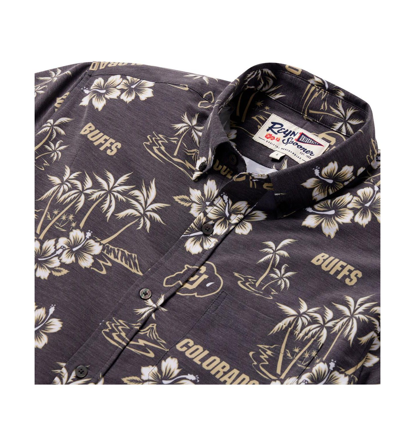 Мужская рубашка Reyn Spooner Black Colorado Buffaloes Classic Button-Up — фото 4