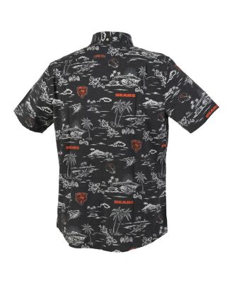 Men's Navy Chicago Bears Kekai Performance Button-Down Shirt