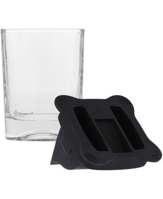 Kansas Jayhawks 10oz. Ice Wedge Glass