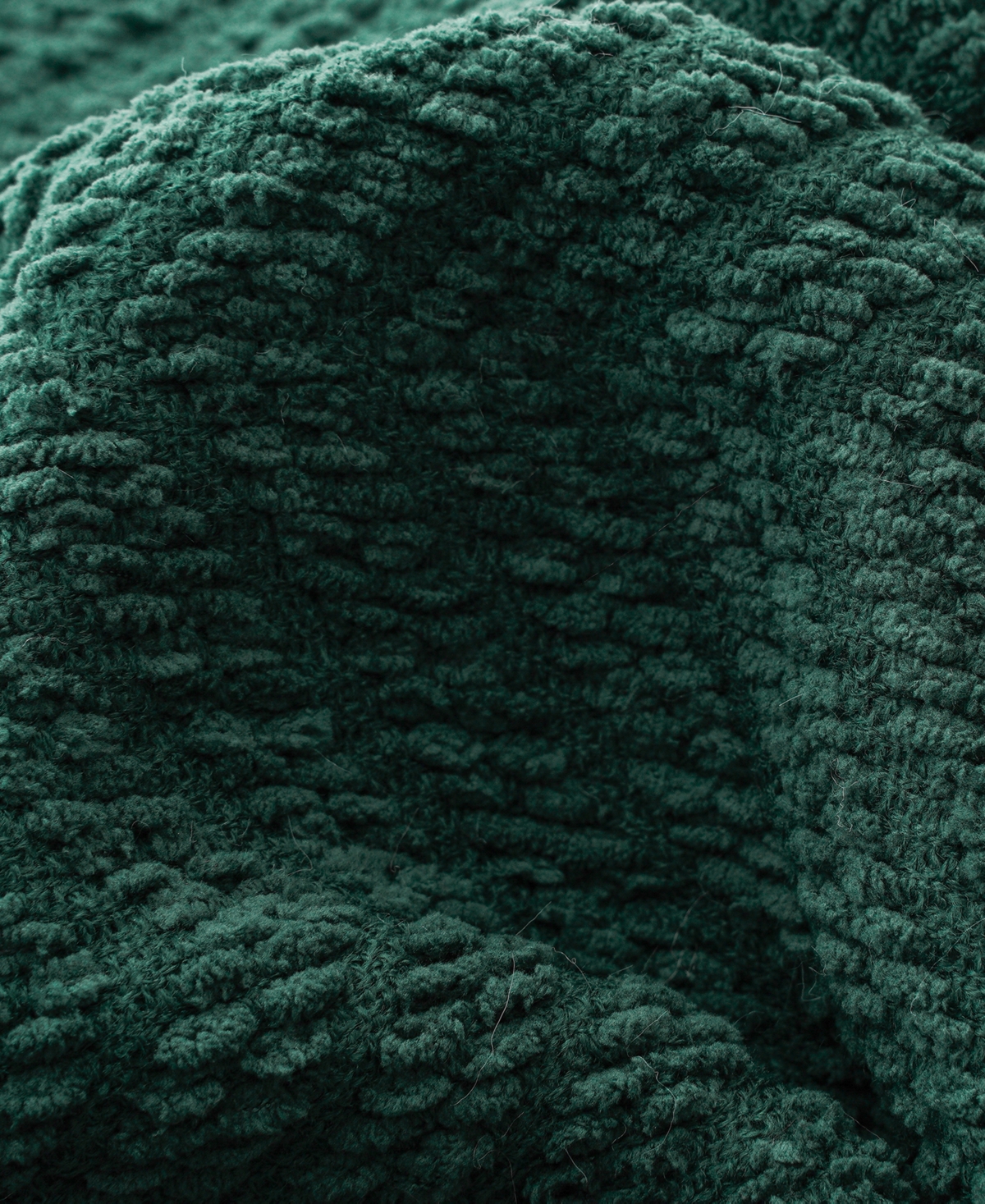Battilo Herringbone Chenille Knit Throw, 60"x 80"