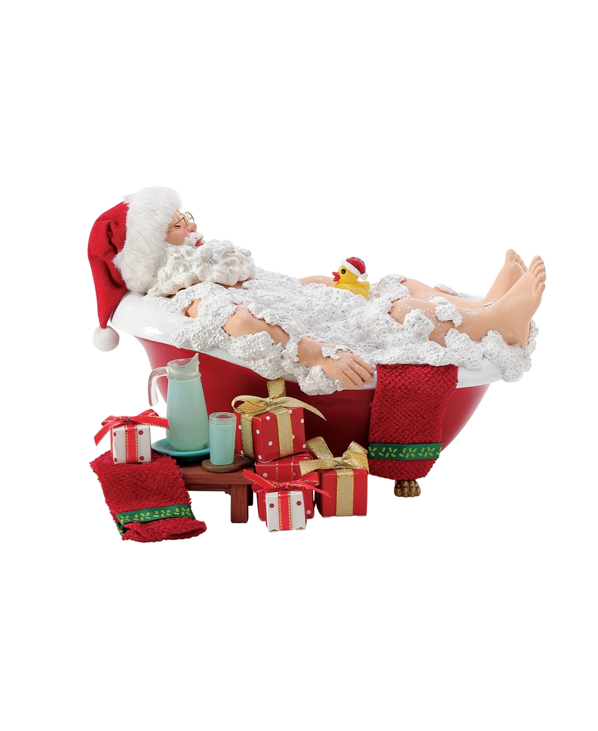 Department Five Possible Dream Santa Comfort And Joy Figurine In Multi