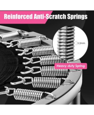 38 Inch Mini Folding Trampoline Portable Recreational Fitness Rebounder