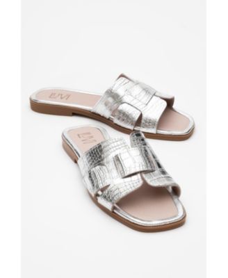 Notre Leather Slide Sandal (Women)