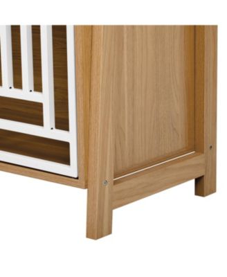 Dog Crate Ladder Bookcase