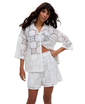 Women's Shelli All Over Broderie Anglaise Shirt