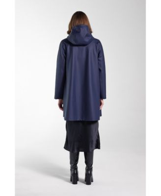 Women's Mosebacke Hooded Long Sleeve Raincoat