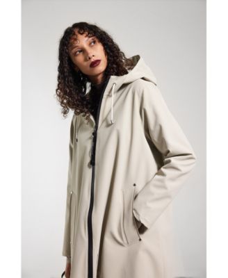 Mosebacke Hooded Long Sleeve Raincoat