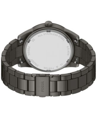 Men's Pearson Multifunction Gunmetal Stainless-Steel Watch, 42mm