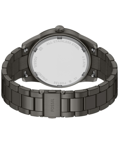 Мужские часы Fossil Pearson Multifunction Gunmetal 42мм