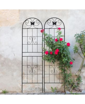 Metal Garden Trellis 71" - 4 Pack