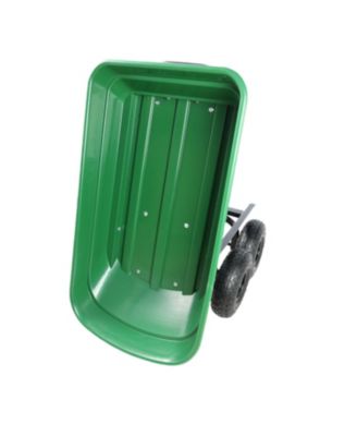 Folding Garden Dump Cart with 300 lb Capacity