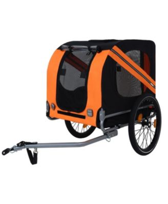 Dog Bike Trailer - Folding All-Terrain 120LB Capacity