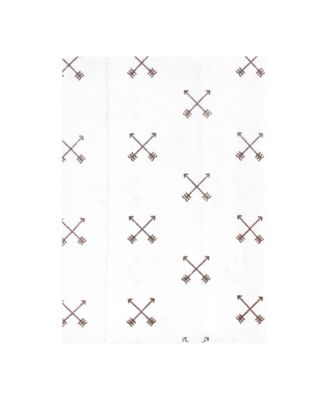 Soft 4Pk Cotton-Poly Flannel Burp Cloths