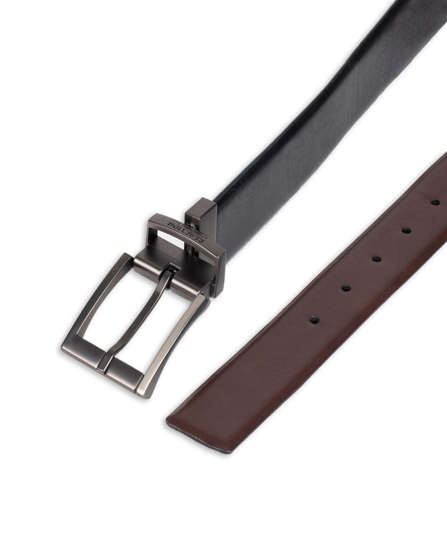 Мужской ремень Kenneth Cole Reaction 2-In-1 Reversible Stretch Dress Belt — фото 5