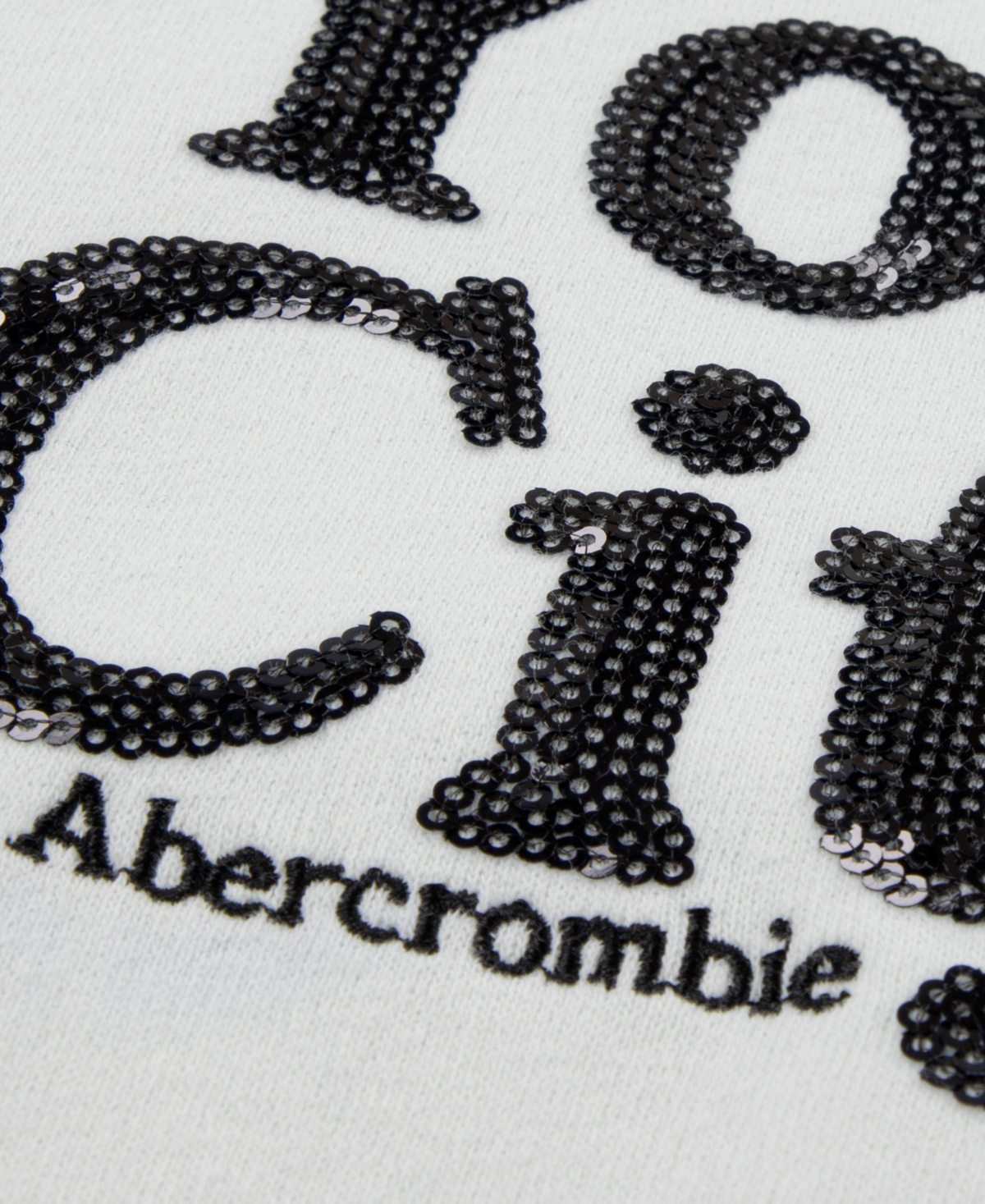 Abercrombie Girls Ballet New York City Pullover Hoodie In White