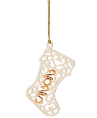 Lenox - 2025 A Year to Remember Stocking Ornament