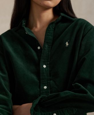 Women's Classic-Fit Cotton Corduroy Shirt