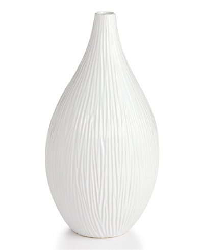 Home Design Studio Large Texture Vase, Only at Macy's
