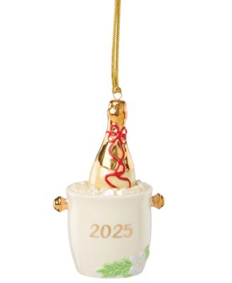Lenox - 2025 Champagne Bucket Ornament